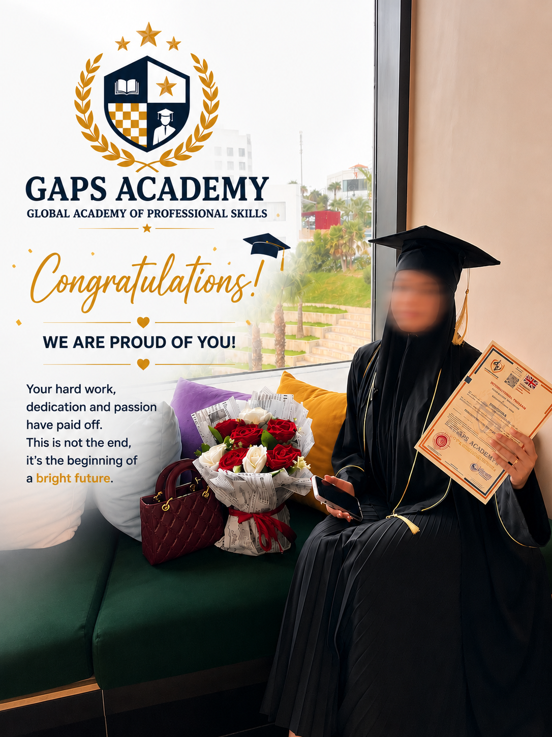 Congratulations to Our IT Programming Graduate! 🎓